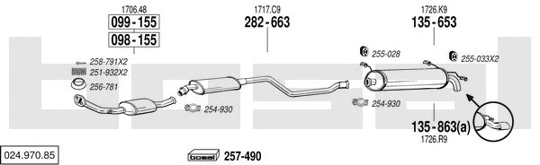 Exhaust System 024.970.85