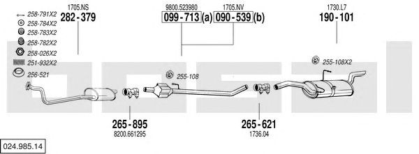 Exhaust System 024.985.14