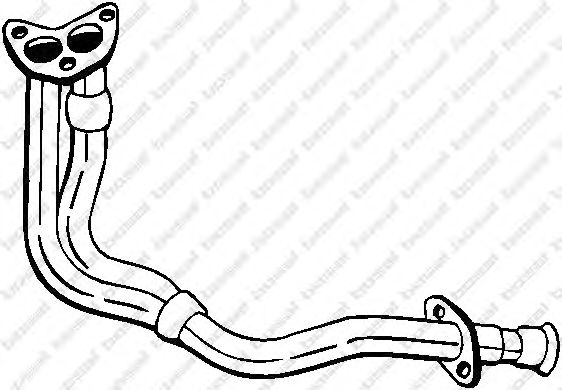 Exhaust Pipe 736-887