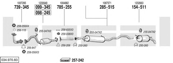 Exhaust System 034.970.83