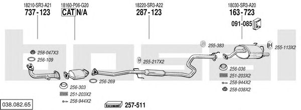Exhaust System 038.082.65