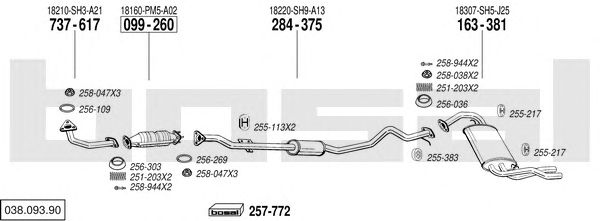 Exhaust System 038.093.90