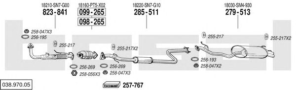 Exhaust System 038.970.05