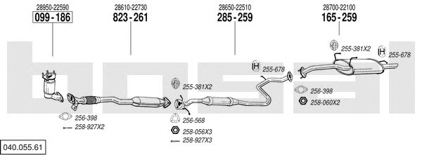 Exhaust System 040.055.61