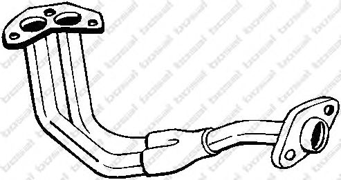 Exhaust Pipe 735-341