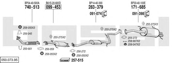 Exhaust System 050.073.95