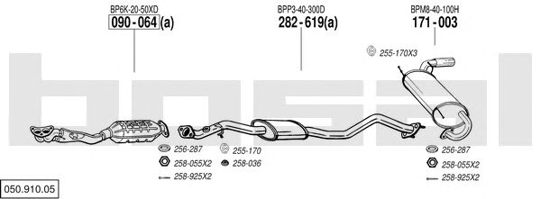 Exhaust System 050.910.05
