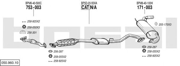 Exhaust System 050.960.10