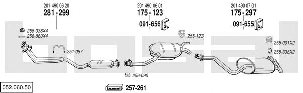 Exhaust System 052.060.50