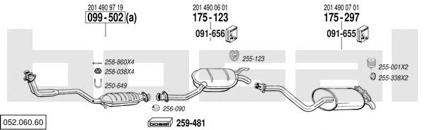 Exhaust System 052.060.60