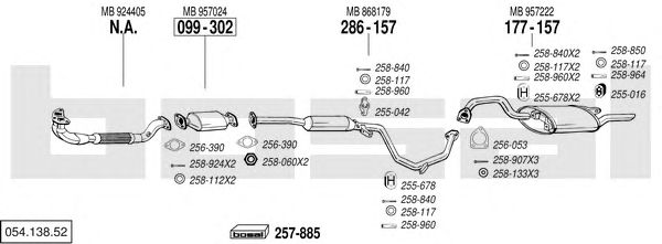 Exhaust System 054.138.52
