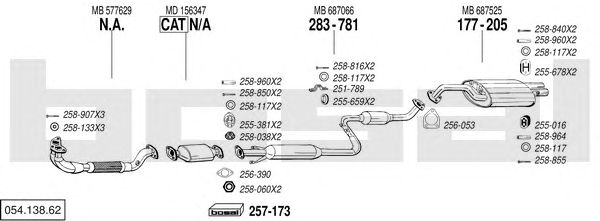 Exhaust System 054.138.62