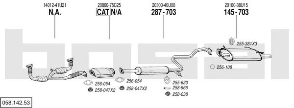 Exhaust System 058.142.53