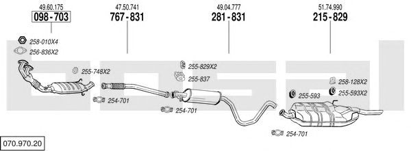 Exhaust System 070.970.20