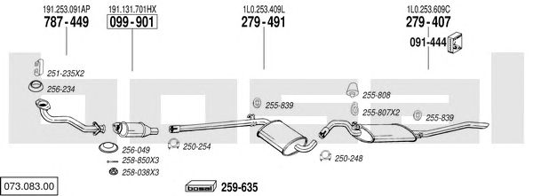 Exhaust System 073.083.00