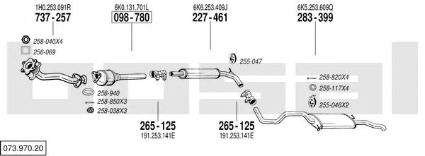 Exhaust System 073.970.20