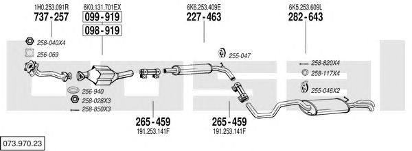 Exhaust System 073.970.23