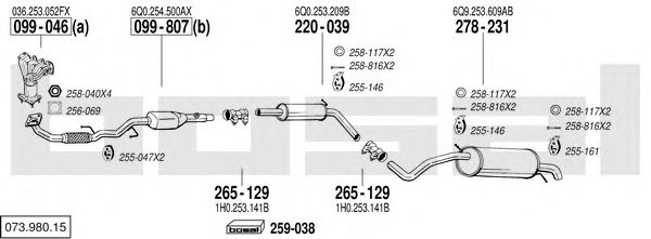 Exhaust System 073.980.15