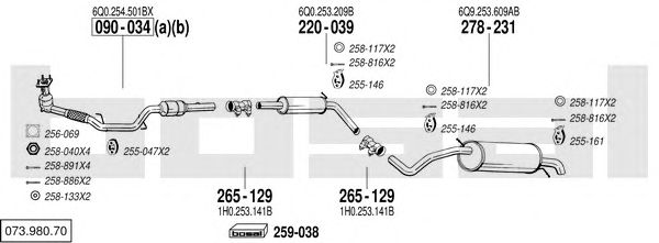 Exhaust System 073.980.70