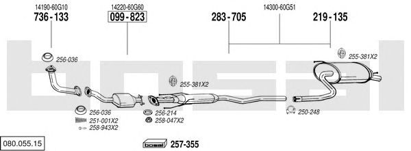 Exhaust System 080.055.15