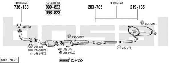 Exhaust System 080.970.03