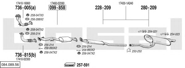 Exhaust System 084.089.56