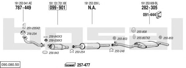 Exhaust System 090.080.50
