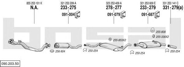 Exhaust System 090.203.50