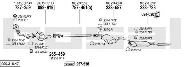 Exhaust System 090.316.47