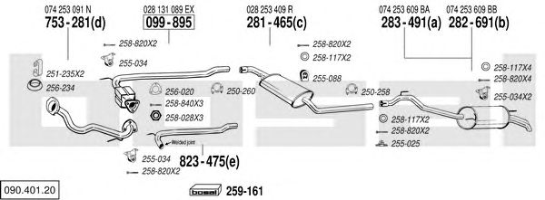 Exhaust System 090.401.20