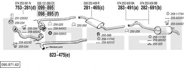 Exhaust System 090.971.62
