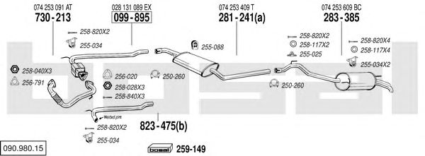 Exhaust System 090.980.15