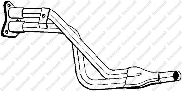 Exhaust Pipe 781-915