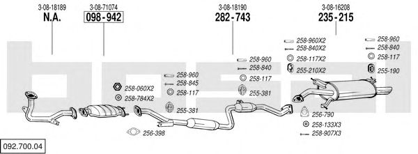 Exhaust System 092.700.04