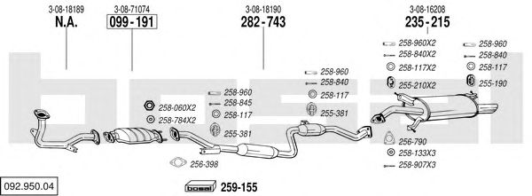 Exhaust System 092.950.04