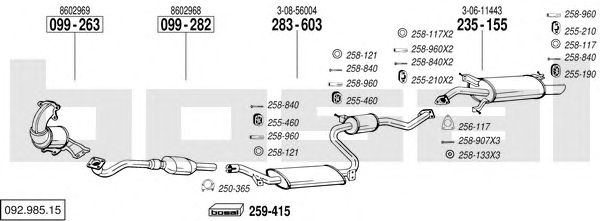 Exhaust System 092.985.15