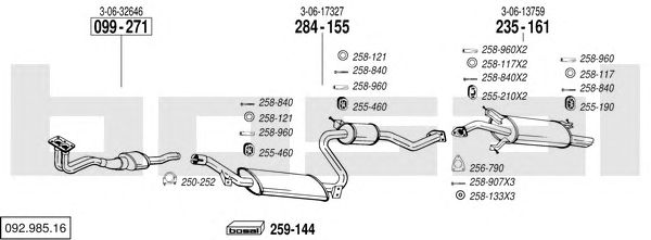Exhaust System 092.985.16
