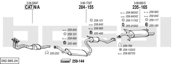 Exhaust System 092.985.24