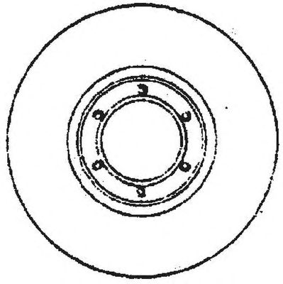 Тормозной диск 561618J