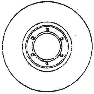 Тормозной диск 561618B