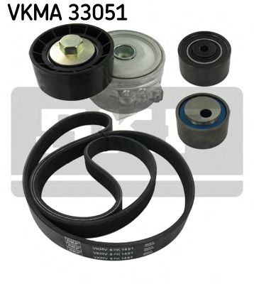 V-Ribbed Belt Set VKMA 33051