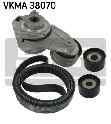 Поликлиновой ременный комплект VKMA 38070