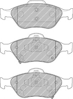 Комплект тормозных колодок, дисковый тормоз FSL1890