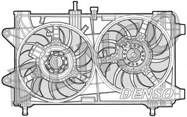 Ventilador, refrigeración del motor DER09036