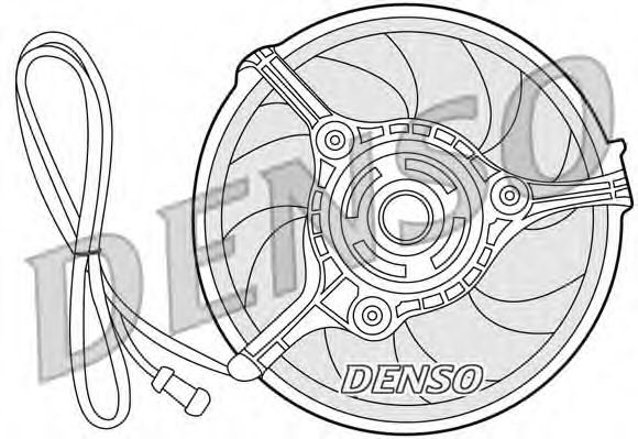 Ventilador, refrigeración del motor DER32008