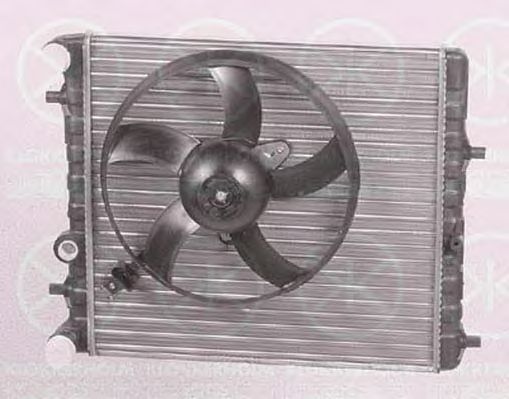 Радиатор, охлаждение двигателя 7514302013