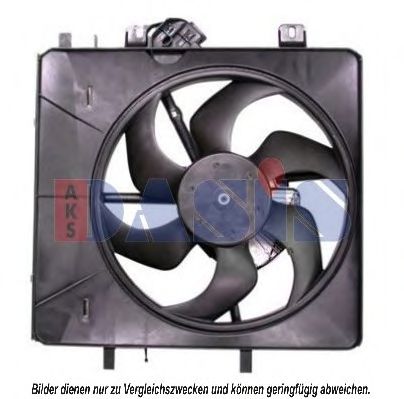 Ventilador, refrigeración del motor 068018N