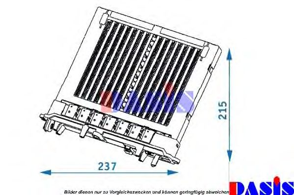 Heat Exchanger, interior heating 129002N