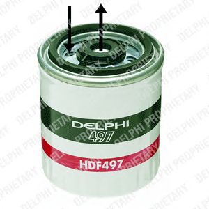 Φίλτρο καυσίμου HDF497