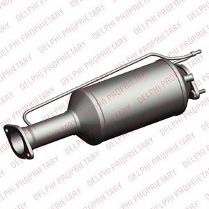 Soot/Particulate Filter, exhaust system HDP117